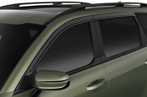 Subaru Forester Window Vents - Husky Liners - Low Profile Ventvisor - Smoke - `24-`25